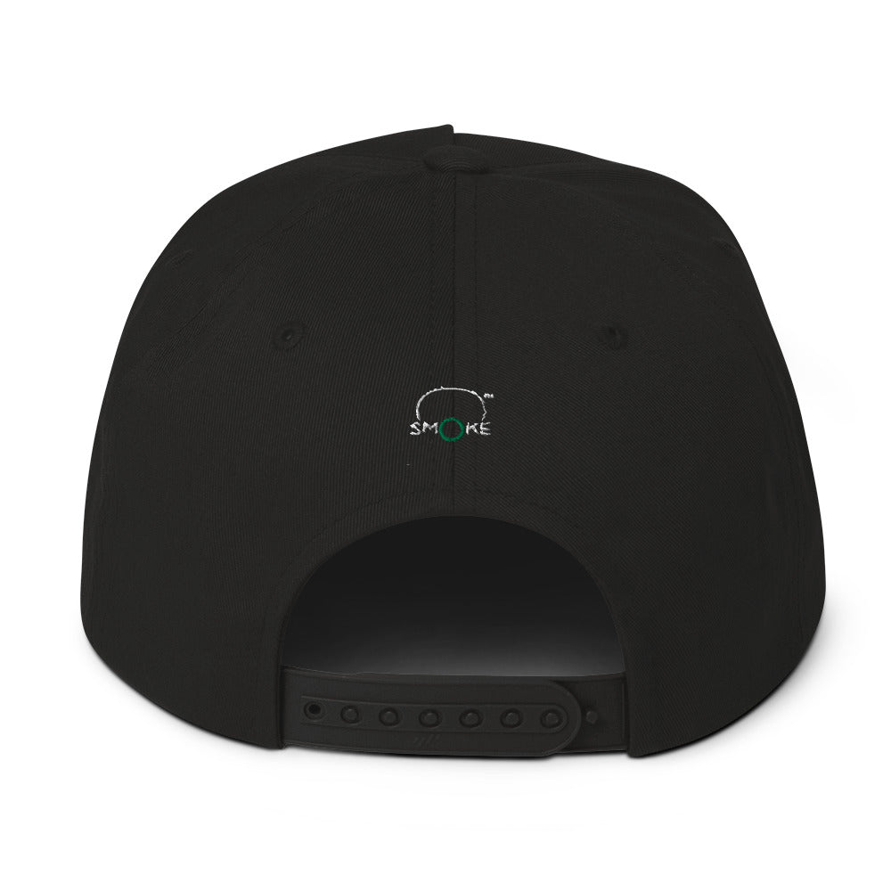 8TH Smoke Flat Bill Cap