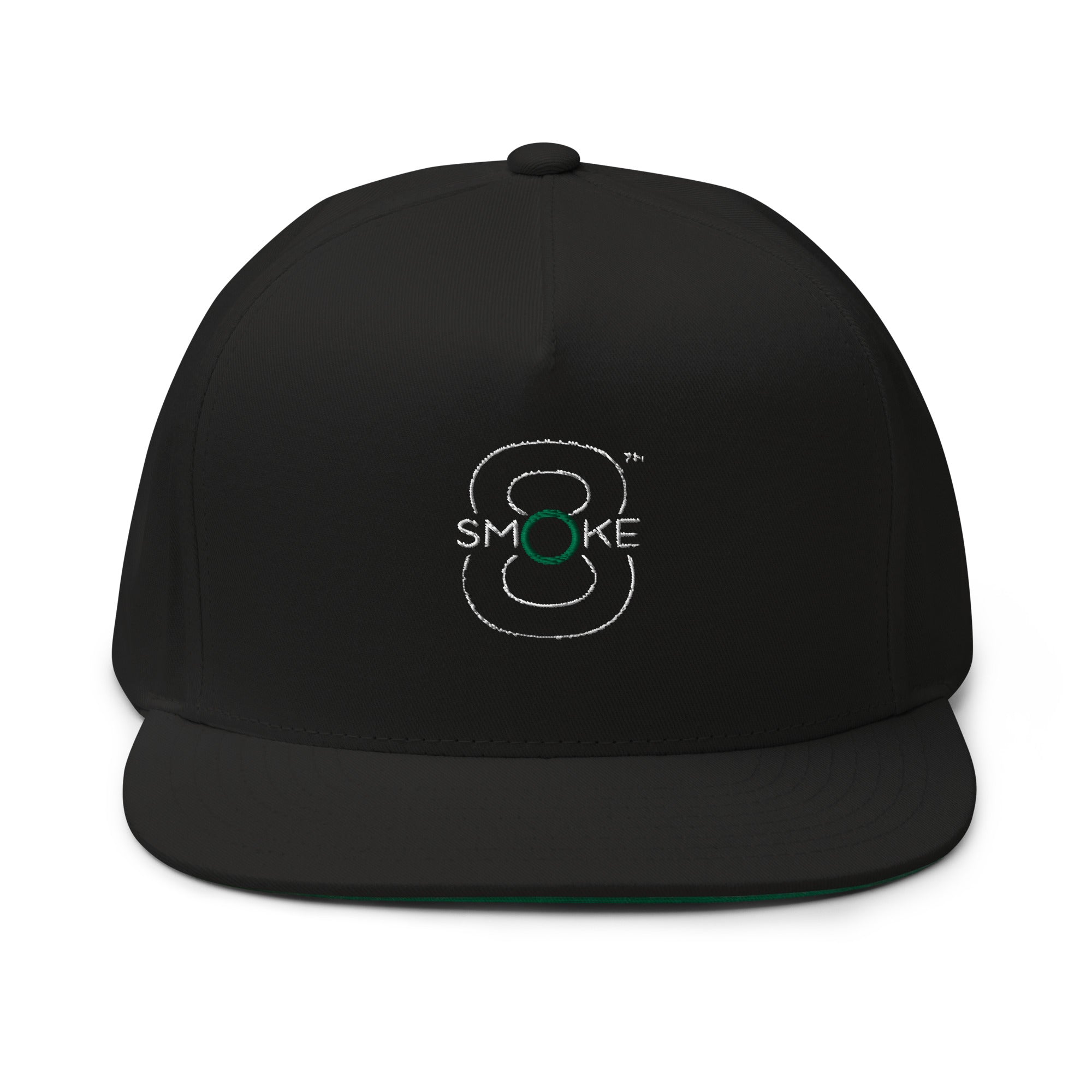 8TH Smoke Flat Bill Cap