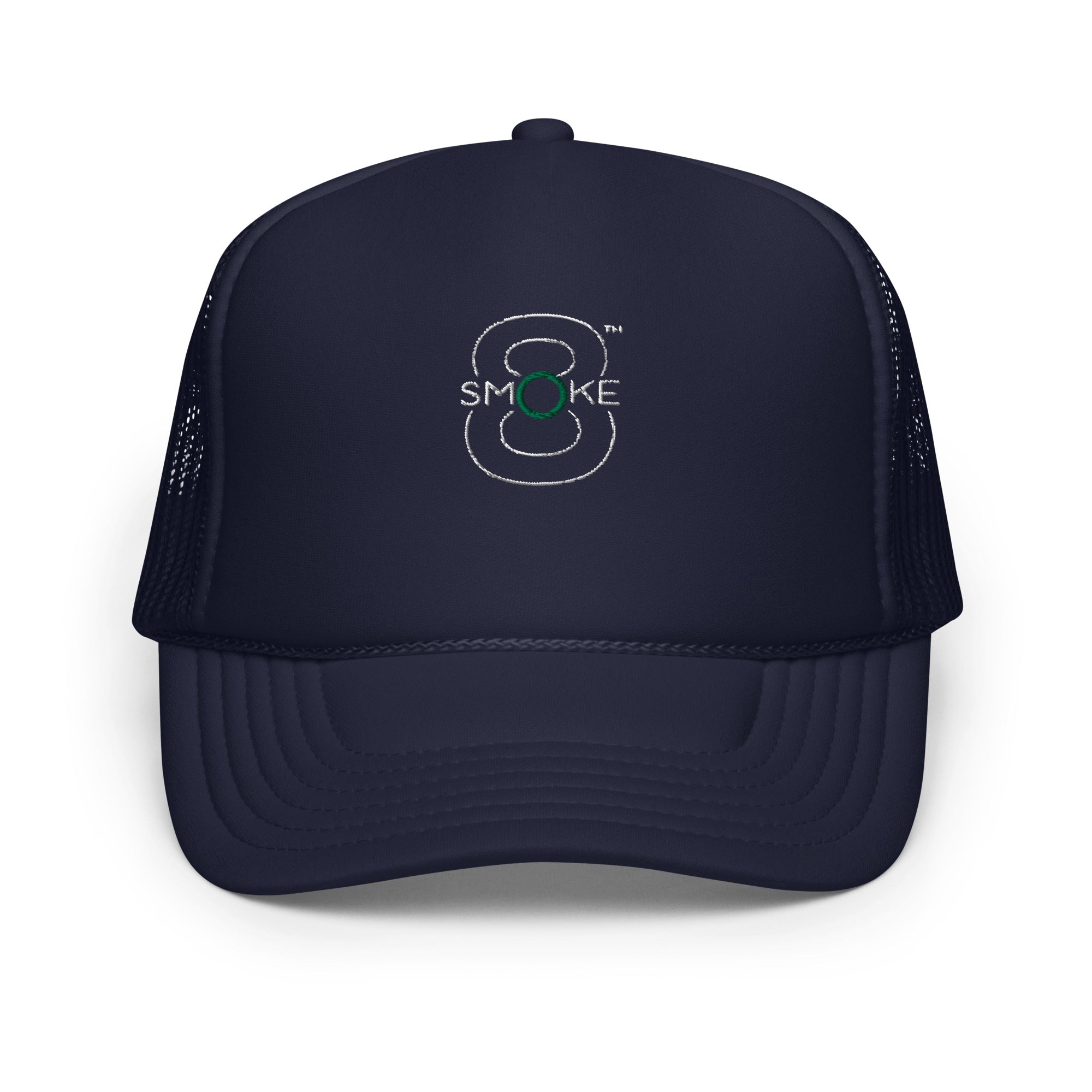 8TH Smoke Foam trucker hat