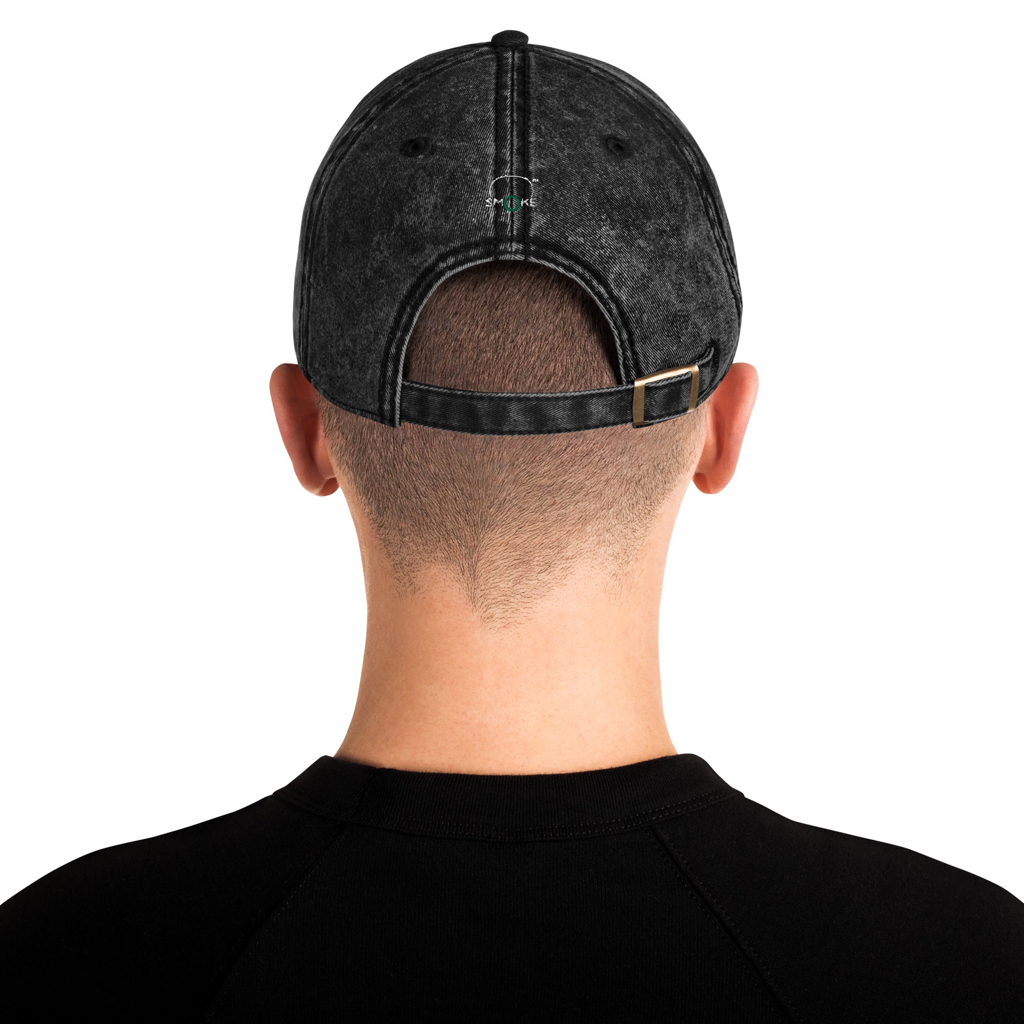 8TH Smoke Vintage Cotton Twill Cap