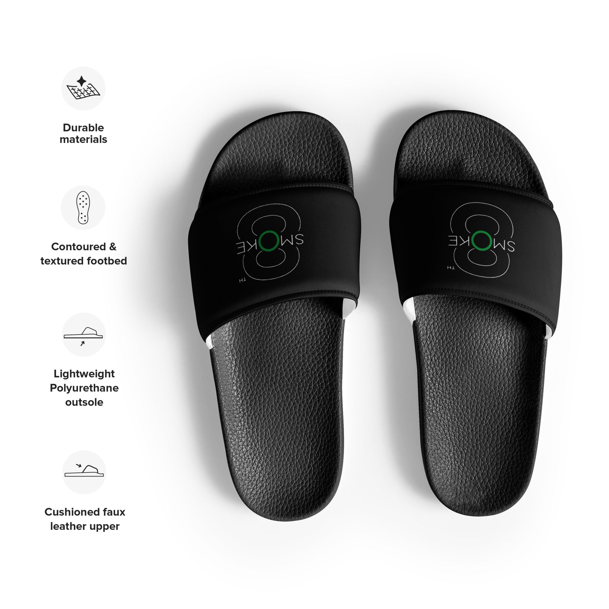 8TH Smoke Women's slides