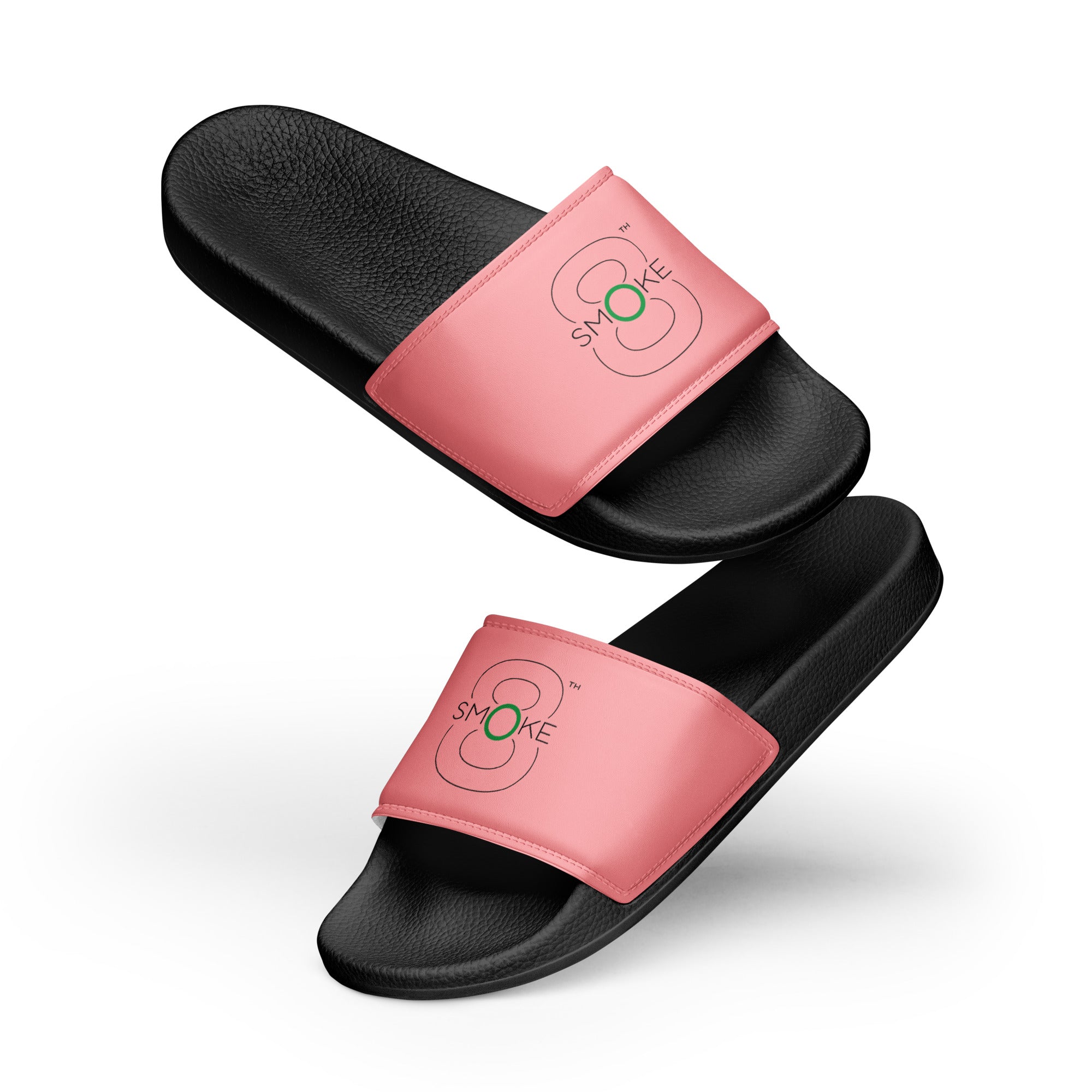 8th Smoke (Pink)- Women's slides